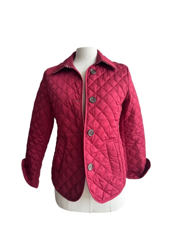 BURBERRY - DIAMOND THERMO JACKET RED - Image 4